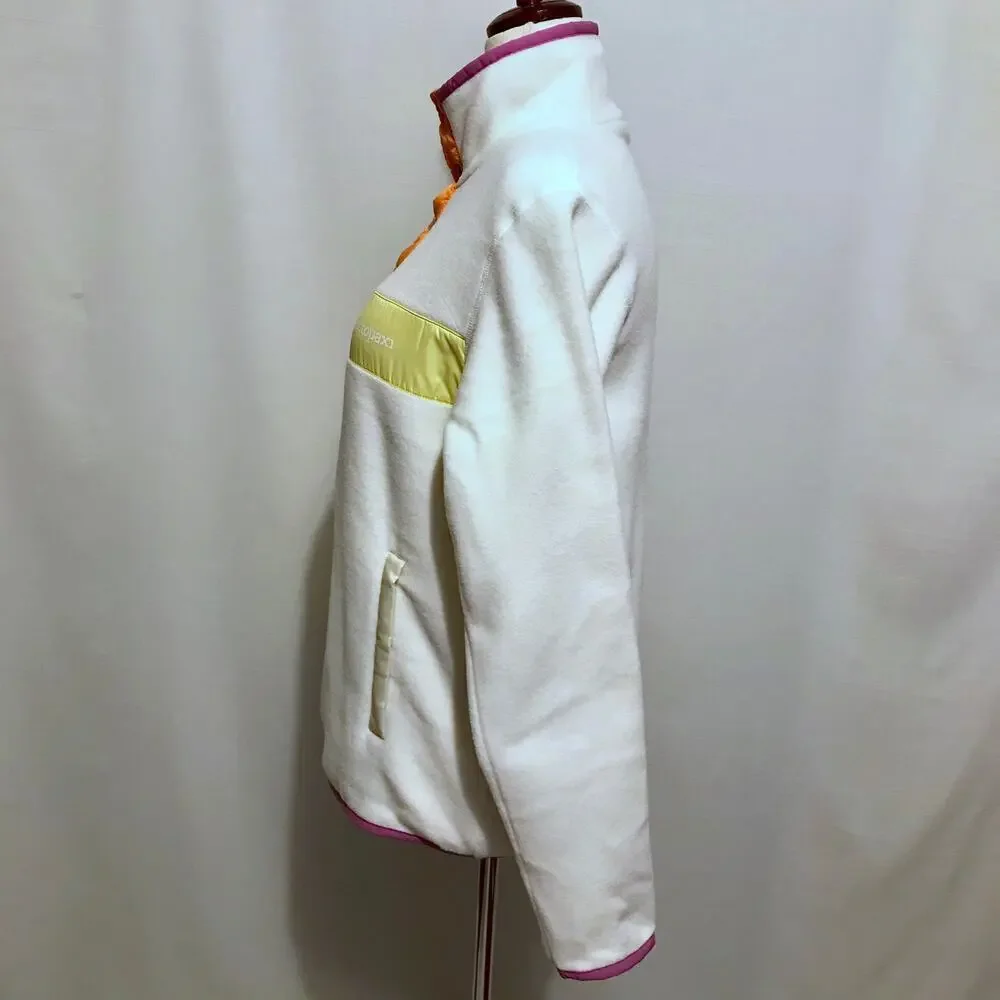 Cotopaxi NWT Ivory Teca Fleece Pullover Jacket Women XL *Pls See Description*